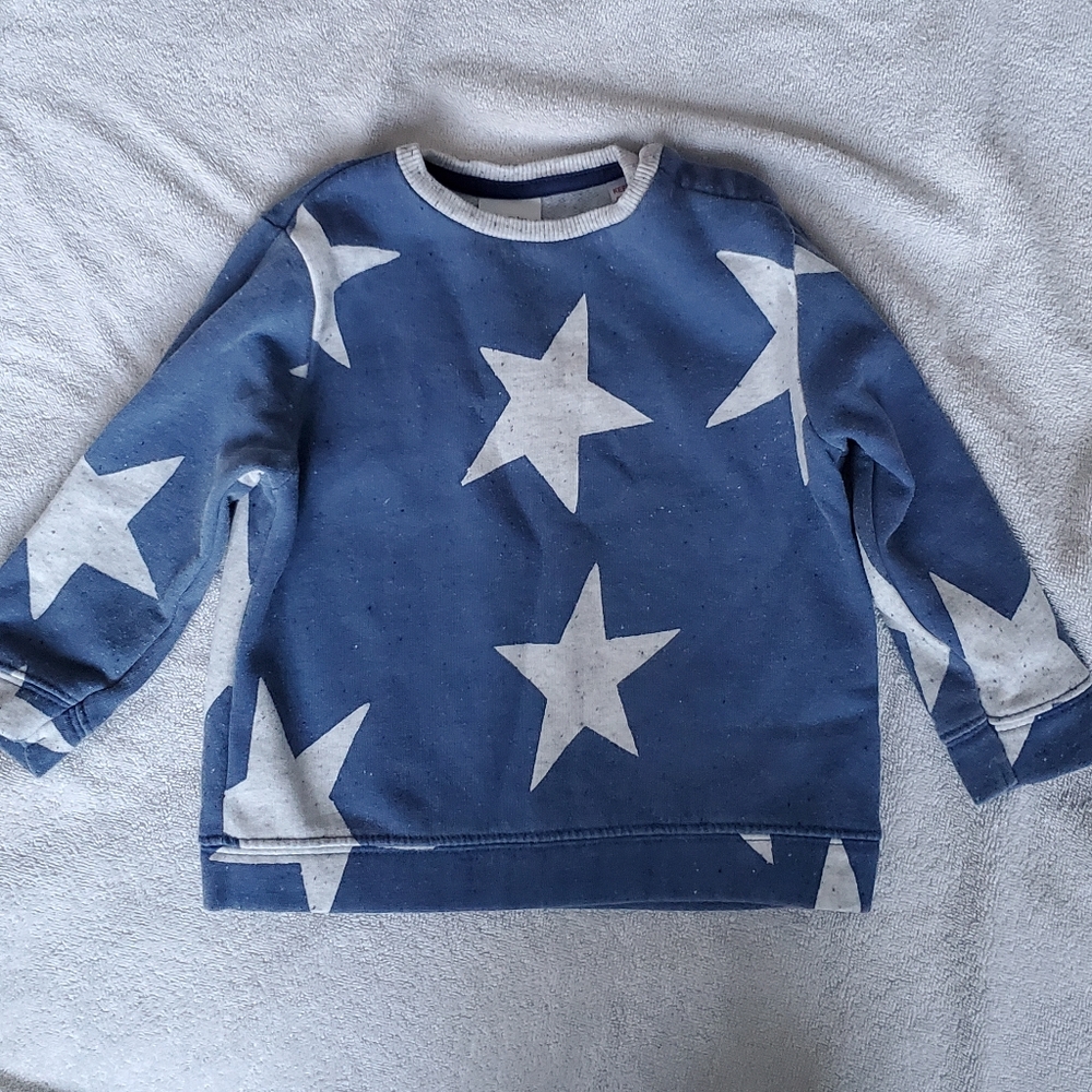 Zara baby star sweatshirt